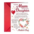 thumbnail image 2 of Z52LingLing Decoration Mother‘s Day Festival Gift Greeting Card – Wreath Design – Express Love with Style, 2 of 5