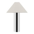thumbnail image 2 of Safavieh Cheri 20.5" Modern Metal Table Lamp with Oatmeal Fabric Shade, 2 of 6