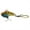 5# Yellow-blue, variant on BE-TOOL Spinning Sequin Fishing Lures Lead Metal Fishing Bait with Spinner Sequins and Hooks for Saltwater Freshwater