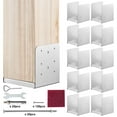 thumbnail image 1 of VEVOR 10Pcs 6x6 Concrete Deck Post Anchor Base Adjustable Metal Bracket Base, 1 of 9