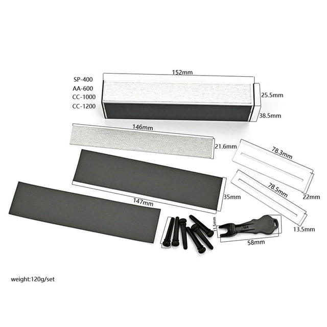 pitrice 13x Guitar Luthier Tool Kit Professional for Mandolin Electric Puller Remover Fingerboard Guitar