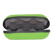 5" Padded Pouch Hard Carry Case Protective Smoking Pipe Storage case with Zipper Green
