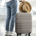 thumbnail image 2 of Brown Bigfoot and Pine Tree Pattern Luggage Cover Fashion Suitcase Cover Baggage Covers Fit 25-28 Inch Luggage (Go Travel), 2 of 5