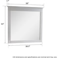 thumbnail image 4 of 48" Bathroom Vanity with Certified Sink and 38" HD Mirror Combo, Large Wood Vanity Set with Doors & Drawers, Freestanding Bath Vanity Cabinet in Modern Titanium Grey with Quartz Countertop, 4 of 7