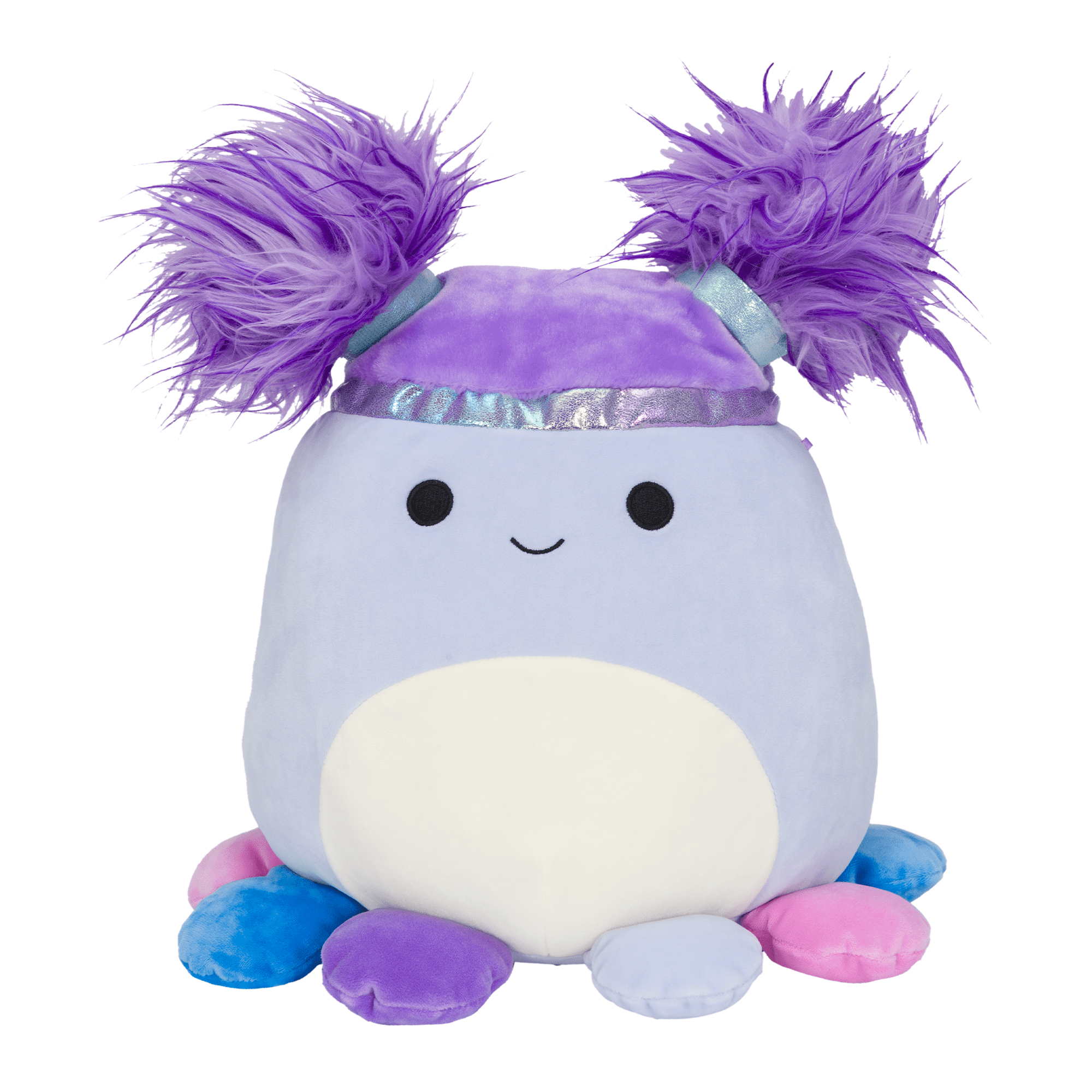 Kellytoy Squishmallow 2020 Squish-Doos Beula the Purple Octopus 8" Plush Doll