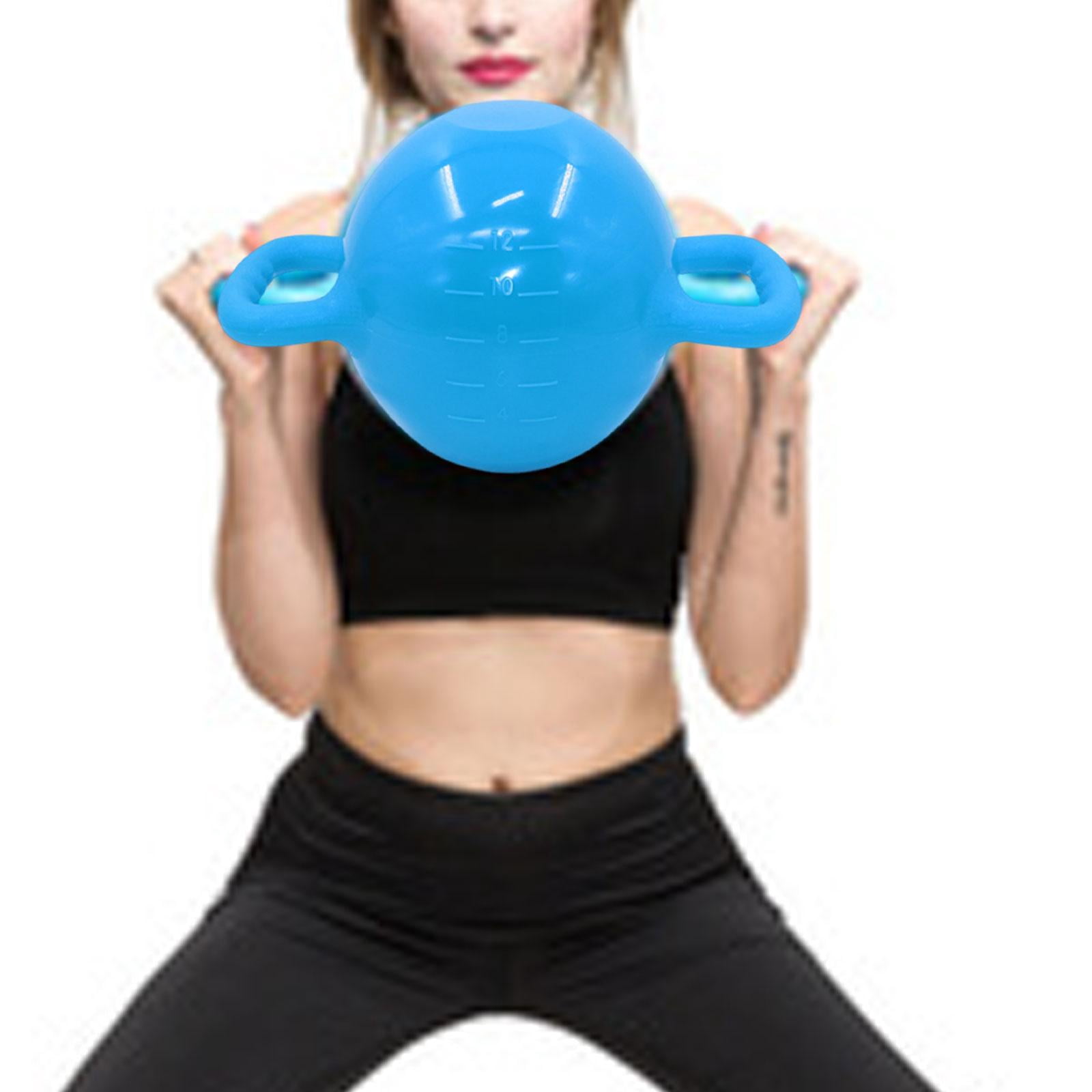 harayaa Water Filled Kettlebell Fitness Equipment Portable Practical Durability Home Gym Blue