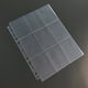 thumbnail image 1 of A4 Jiugongge PP doble cara transparente 9 tarjetas estrella dibujos animados PP almacenamiento libro álbum de fotos 9 tarjetas página interior, 1 of 3