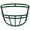 DARK GREEN, variant on Schutt F7 ROPO DW VC Football Faceguard