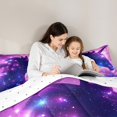 thumbnail image 4 of Feelyou Unicorn Print Bedding Comforter Set 7-Piece, Mystic Starry Sky King Bedding Sets, Dreamy Animal Bed Sheets, Microfiber Bedroom Decor, 4 of 7