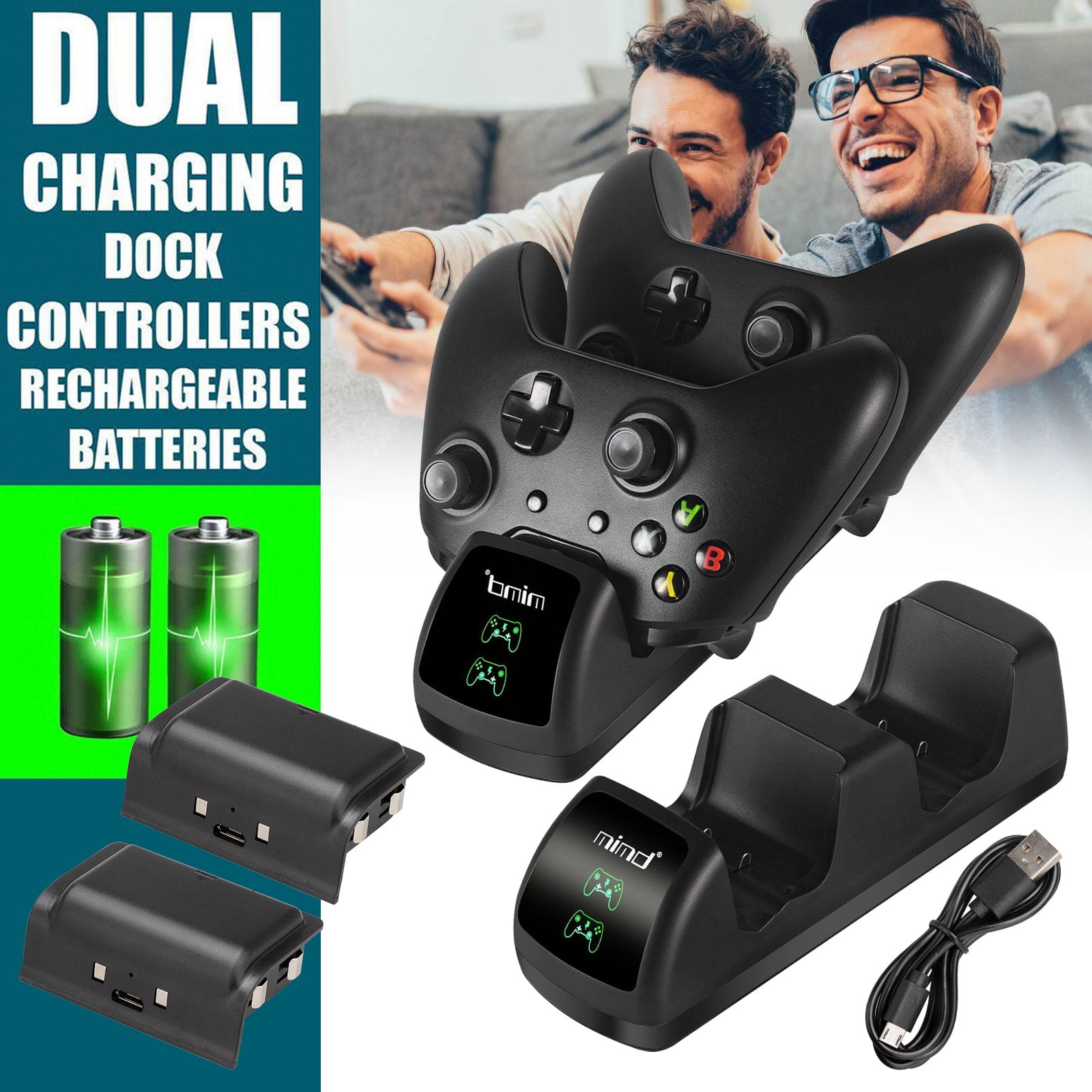 Controller Charging Station Fit for Xbox, TSV High Speed Controller