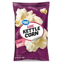 Great Value Classic Sweet & Salty Kettle Corn, 7 oz