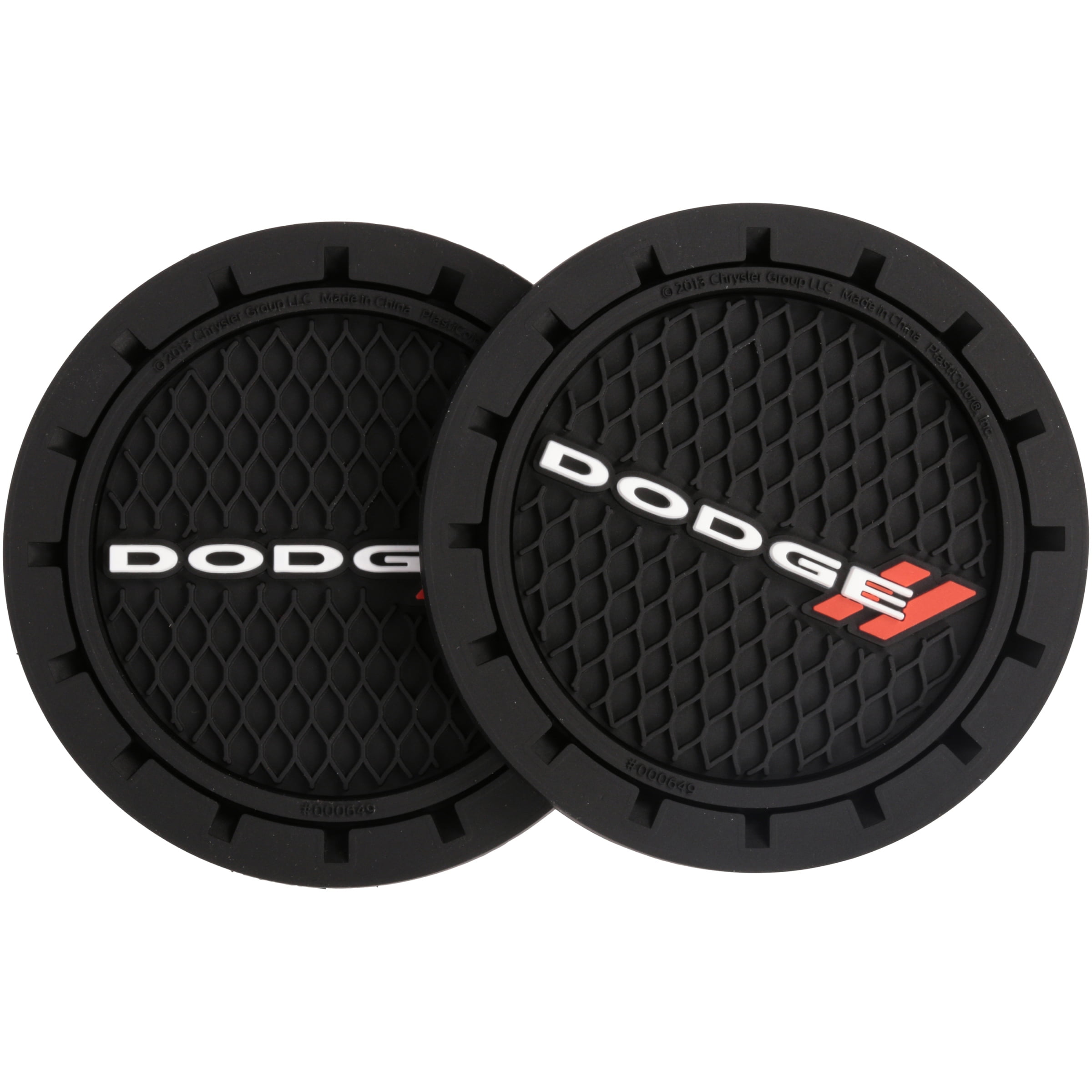 Dodge Auto Cup Holder Coasters 2 ct Carded Pack