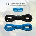 thumbnail image 2 of AME 2 Pieces Archery D Loop Rope 10 Feet Archery Bowstring Serving Thread D Loop Rope Release Material Nocking D Loop Rope String, 2 of 7