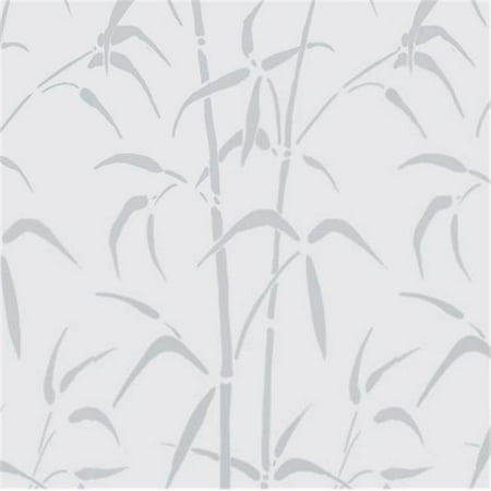 26 x 59 in. Static Cling Window Film, Bamboo