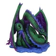 thumbnail image 4 of Myths And Legends Nephtali Water Elemental Iridescent Aqueon Dragon Figurine, 4 of 9
