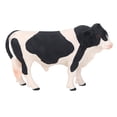 thumbnail image 3 of Animal Statue, Multi Purpose Simmental Cattle Figurine Plastic Material  For Gifts, 3 of 8