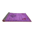 thumbnail image 2 of Ahgly Company Indoor Round Oriental Purple Industrial Area Rugs, 8' Round, 2 of 4