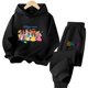 thumbnail image 3 of Conjunto de sudadera con capucha de Blancanieves para damas de Disney, sudadera informal de calle kawaii con dibujos animados para niñas de 3 a 14 años, traje de camión de Frozen para niños, 3 of 5