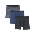thumbnail image 2 of Hanes Men's Comfort Flex Fit Tagless Boxer Briefs, 3 pack, 2 of 5