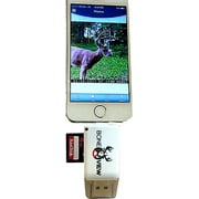 BoneView Trail Camera Viewer SD Memory Card Reader for Apple iPhone