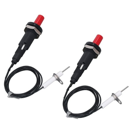 

Oven Piezo Ignition Plastic Shell 2 Pcs 18mm Mounting Hole Piezo Igniter 1 Out 2 For Heater