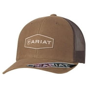 ARIAT BROWN LOGO FLEXFIT CAP