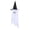 White, variant on Anmrize Witch Hat Ghost Hanging Ornament, Halloween Decorations, Halloween Pumpkin Decorations, Hanging Pumpkin Witch Hats Ornaments for Home Garden Yard Party, Orange