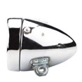 thumbnail image 3 of Faro delantero vintage para bicicleta, luz LED para bicicleta, 6 LED retro, linterna frontal para bicicleta con superficie de alto brillo y soporte de montaje (plateado), 3 of 5