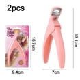 thumbnail image 2 of Cortaúñas postizas de acrílico artificial, cortador de puntas de uñas postizas, herramienta de corte con cuchilla afilada para manicura y pedicura 1099, 2 of 5