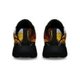thumbnail image 4 of Trick Rawr Treat Halloween Shoes Sneakers for Women Men Black Size 8, 4 of 7