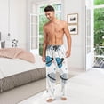 thumbnail image 7 of Colorful Planets Ghost Pajama Pants, Men's Lounge Pants Light with Drawstring and Pockets, Christmas New Year Birthday Father's Day Gifts, 7 of 7