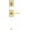 Satin Brass, variant on Kwikset 971HFLRCT-4 Halifax Single Cylinder Keyed Entry Handleset Interior Pack - Brass
