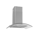 thumbnail image 1 of Campana extractora de pared 60 cm 3 velocidades Luz LED Diseño curvo EUROGAR EUCEV60, 1 of 5