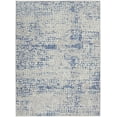 thumbnail image 3 of Nourison Whimsicle Artistic Modern Grey Blue 6' x 9' Area Rug, (6' x 9'), 3 of 9