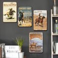 thumbnail image 4 of Placa Metal Vintage Pintura Hierro Rectangular Del 20x30cm 5 Uds., 4 of 9
