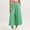 Green, variant on Women's Pants Grid Elastic Waisted Wide Leg Loose Fit Casual Comfy Vacation Trousers with Pockets