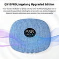 thumbnail image 3 of Thin Under Pillow Sleep Speaker with Sleep Timer, Bluetooth 5.4 Wireless Pillow Speaker for Sleeping, 16H Battery, 995-Min Timer, Side Sleeper Friendly, TF Card Support, 3 of 11