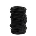 thumbnail image 2 of Black Elastic Hair Bands 120 pcs Hair Ties for Thick and Curly No Metal Hair, 2 of 5