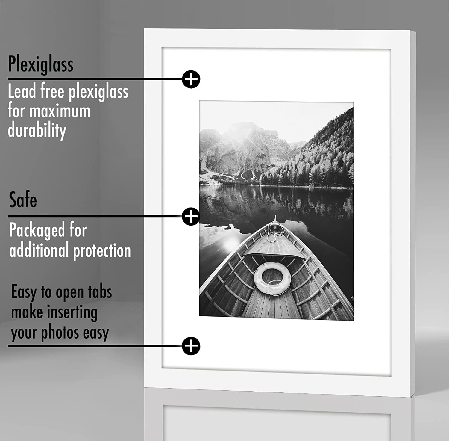 12 Pack: White Float 6 x 8 Frame, Expressions™ by Studio Décor®