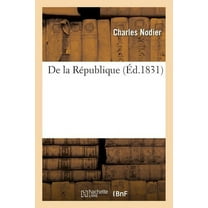 de la République, (Paperback)
