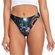 thumbnail image 1 of Fotbe Purple Glowing Mushroom Tanga Sin Costuras para Mujer con Estampado – Panties Invisibles, Transpirables y Cómodos para Uso Diario-Medium, 1 of 6