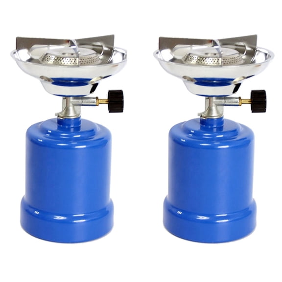2 x camping stove-Blue