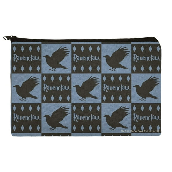 Harry Potter Ravenclaw Pattern Pencil Pen Organizer Zipper Pouch Case