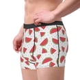 thumbnail image 2 of Uemuo Hand Drawn Watermelon Pattern Men's Boxer Briefs,Trunk Anti-Chafing,Comfortable, Durable, and Stylish Underwear-X-Large, 2 of 9