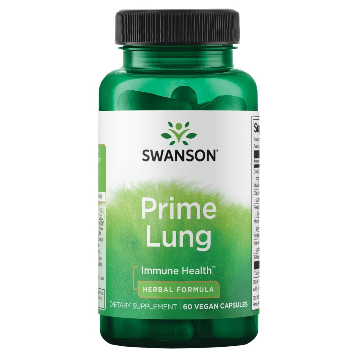 Swanson Prime Lung 60 Veggie Capsules