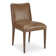 thumbnail image 5 of Moe's Home Collection CALLA Leather Dining Chair -Set of Two Brown Color, 5 of 6