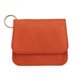 thumbnail image 2 of Cartera de cuero para niñas, bolso de mano corto con llavero, monedero, bolso de mujer, billetera pequeña con RFID y múltiples tarjetas, 2 of 3