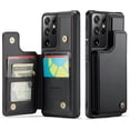thumbnail image 1 of For Samsung Galaxy S21 Ultra Case with Card Holder, for Samsung S21 Ultra Wallet Case for Women Men with RFID Blocking, Kickstand Shockproof Case for Galaxy S21 Ultra 5G,Black, 1 of 6