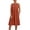 Red-02, variant on HTNBO Lightweight Cotton Linen Mini Dress – Sleeveless Crewneck Ruched Sundress, Perfect Beach Outfit for Women