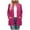 Hot Pink, variant on Summer Cardigans for Women Lightweight Women's Long Sleeve Open Front Cardigan With Pockets Casual Duster Lightweight Sweater For Fall Navy XXL